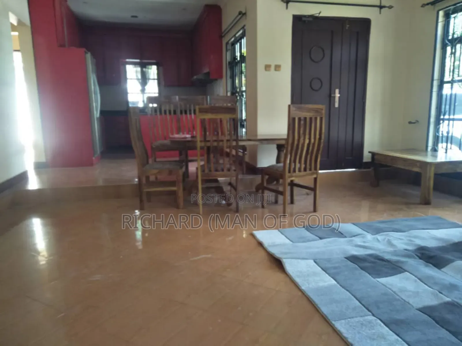 Furnished 4bdrm Bungalow in Central Business Area for rent