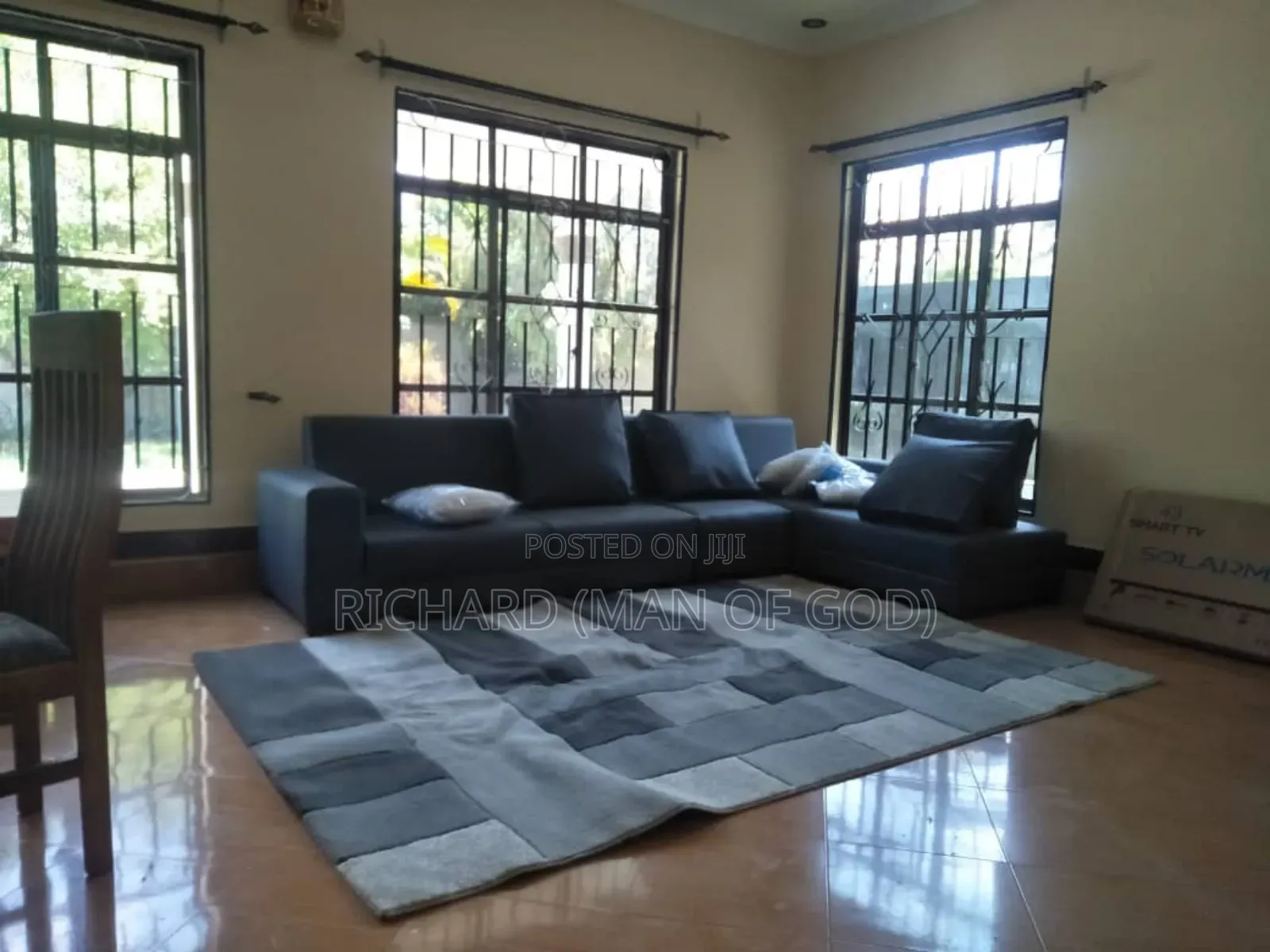 Furnished 4bdrm Bungalow in Central Business Area for rent