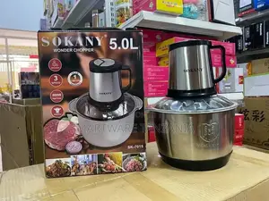 5-liters Food Processors Electric Chopper With Meat Grinder