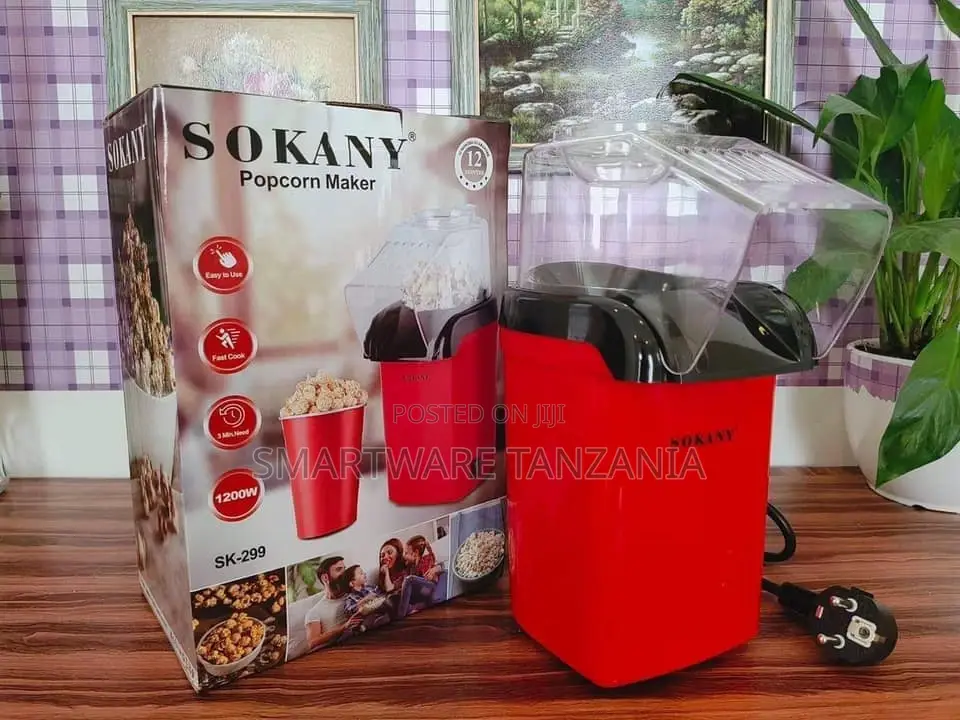 Automatic Popcorn Machine With Healthy Air Frying Features