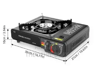 Portable Gas Stove With One Butane Bottle Gas