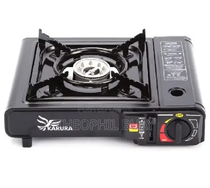 Portable Gas Stove With One Butane Bottle Gas