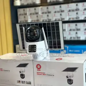 Android/Ios Support Dual Lens Screen 4G Simcard Solar Camera