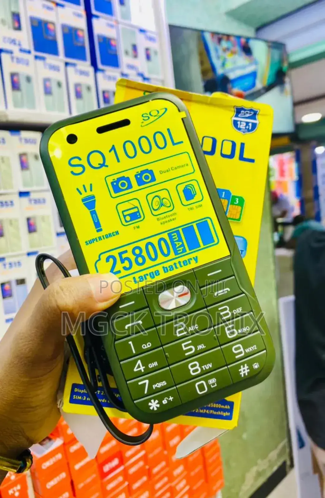 New SQ 1000L 8 GB Black