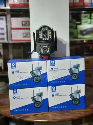 Security Camera Outdoor With Dual Lens, Home Surveillance