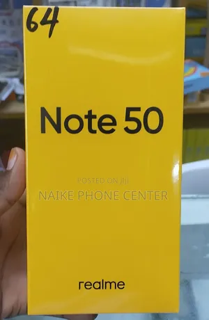 New Realme Note 50 64 GB Black