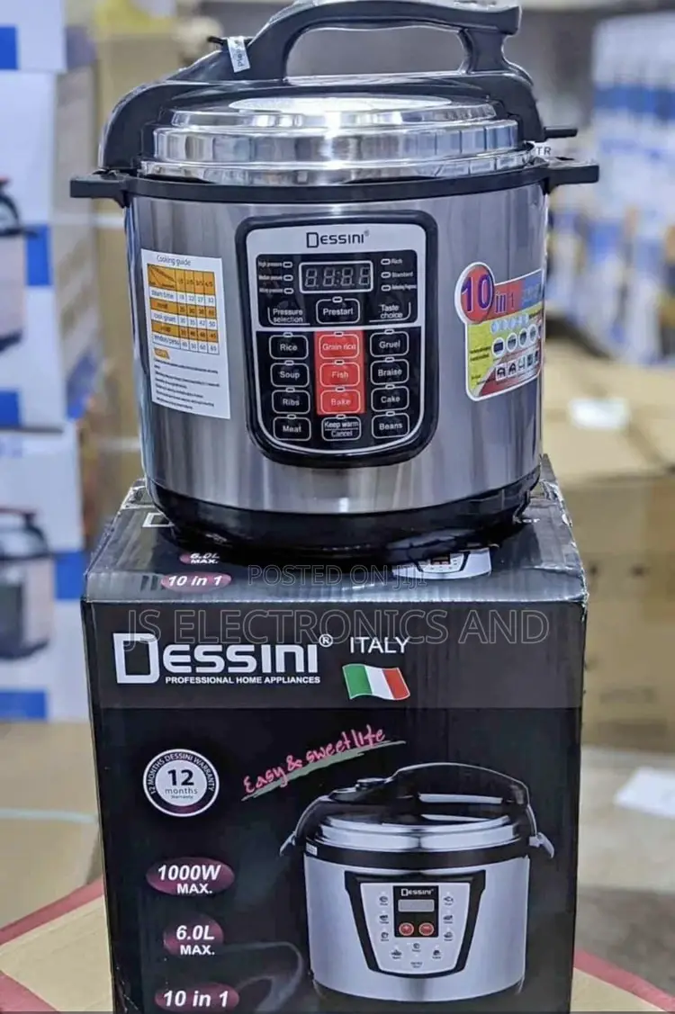 Electric Pressure Cooker DESSINI 6L (Digital)