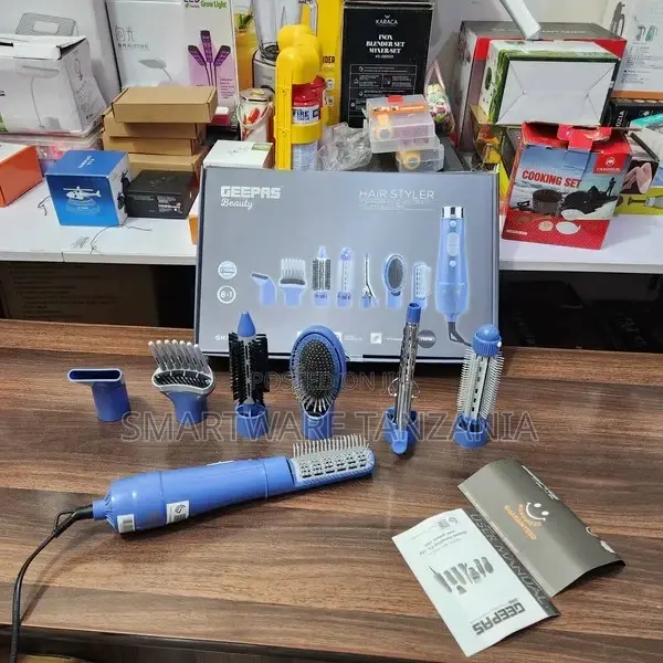 8 In 1 Multifunctional Hair Styler Set Wrap Curling Iron