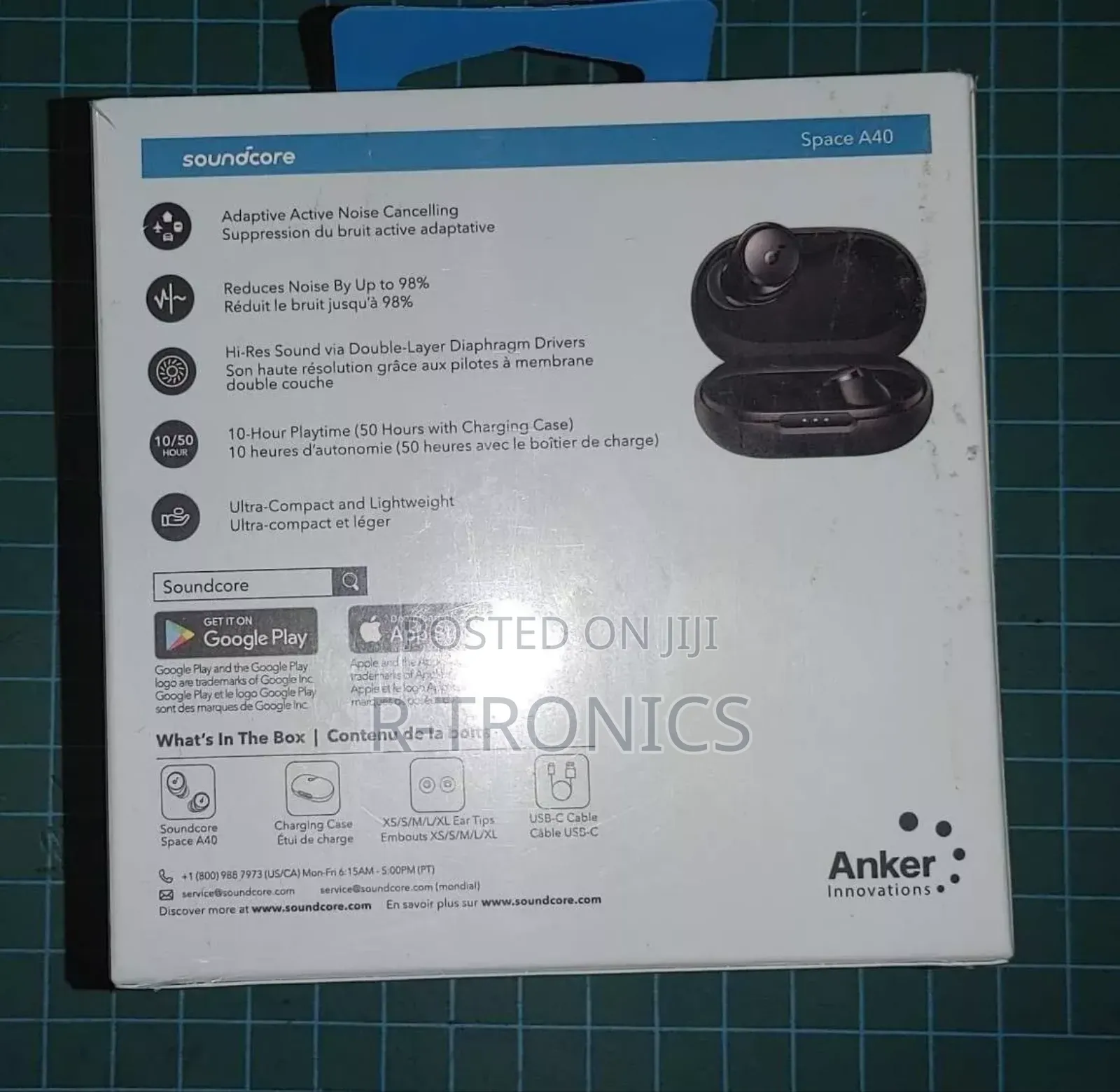 Soundcore Anker Space A40 Wireless Noise Cancelling Earbuds