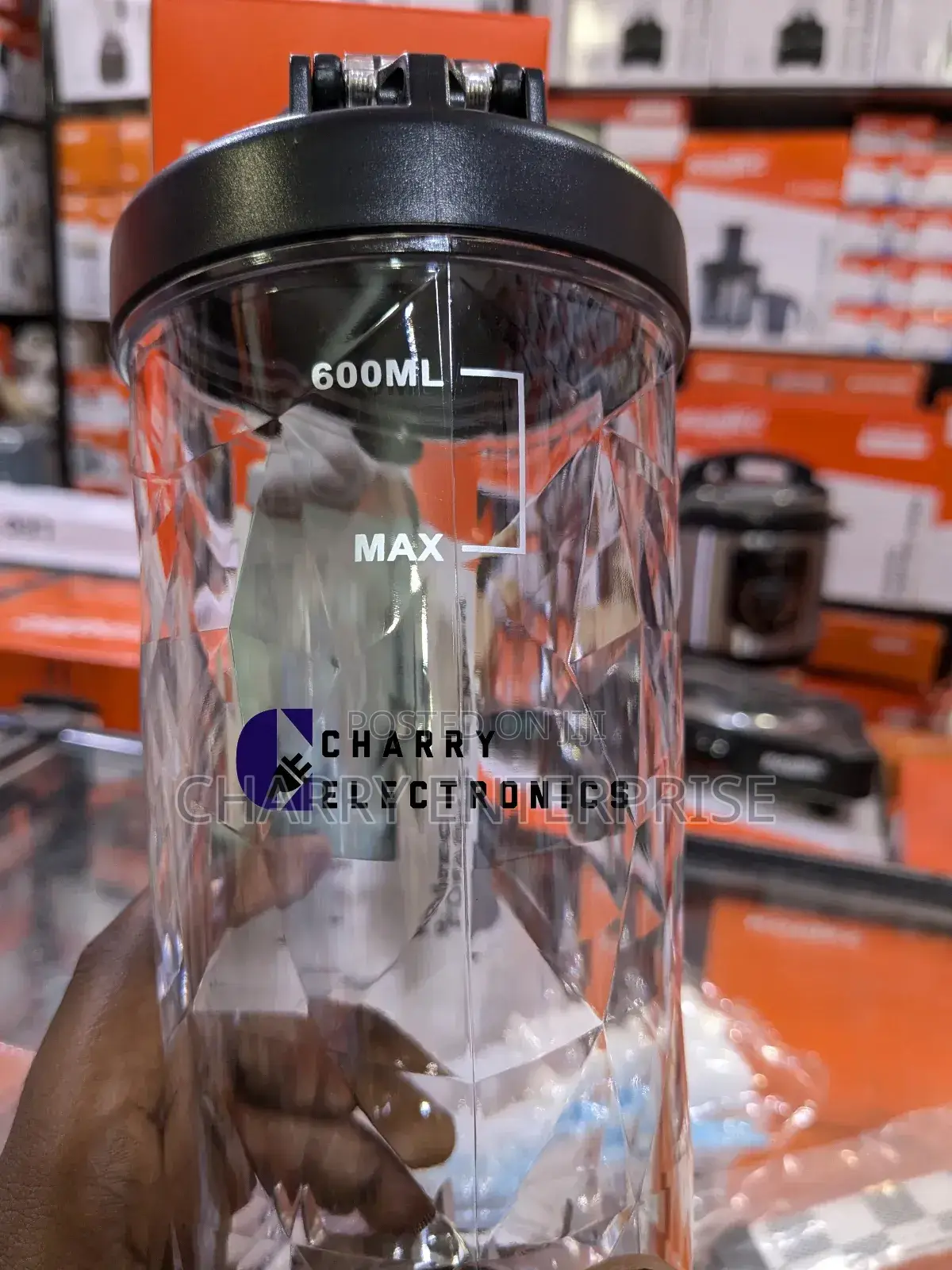 KODTEC Rechargeable Blender/ Blenda Ya Kuchaji600mls