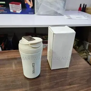 Double Wall Thermal Coffee Cup Travel Mug With Leakproof Lid