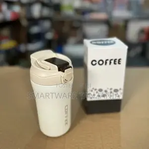 Coffee Travel Mug With Lid Reusable Straw Iced Tea Coffee
