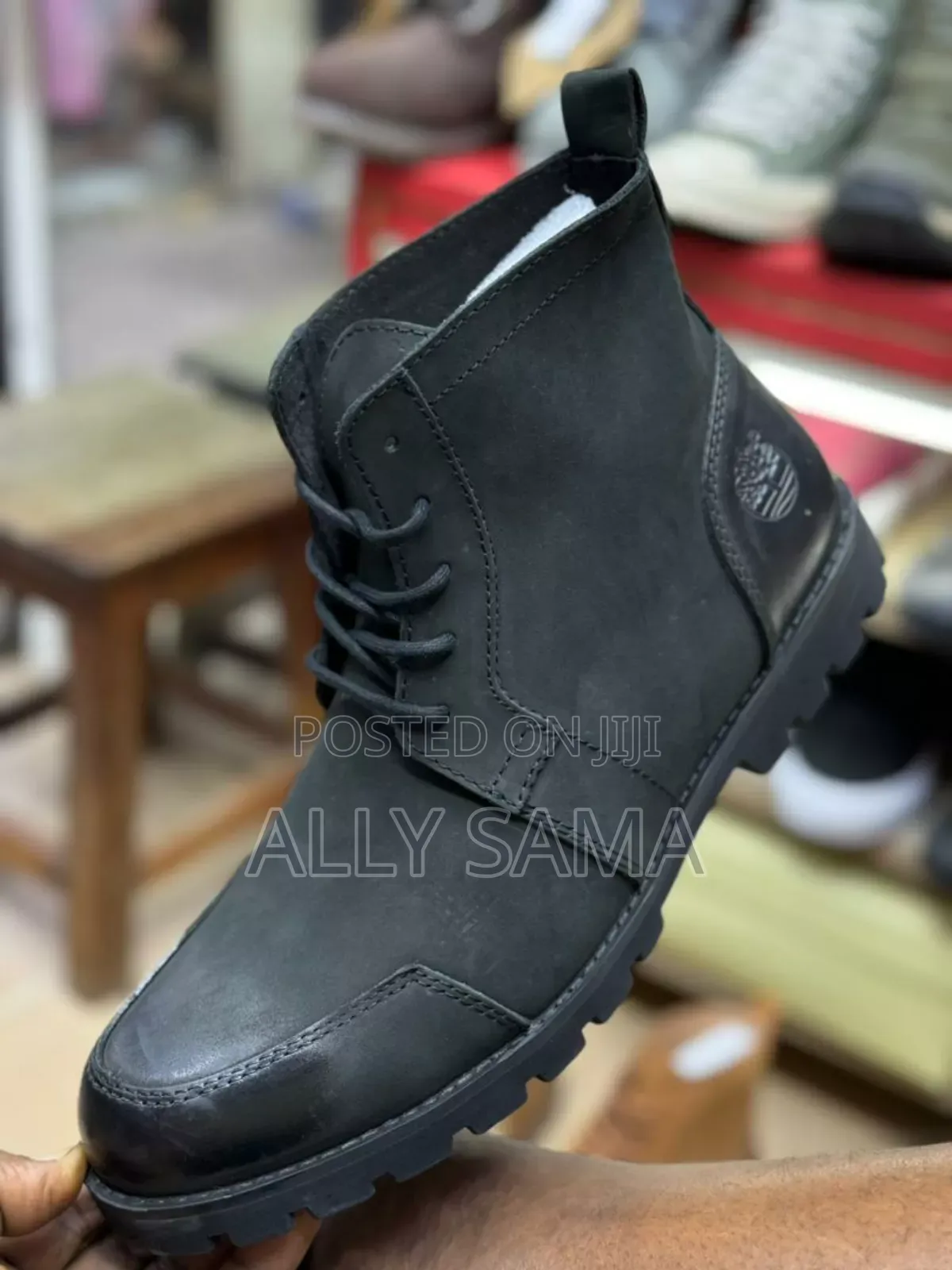 Mens Timberland Boots Material Leather