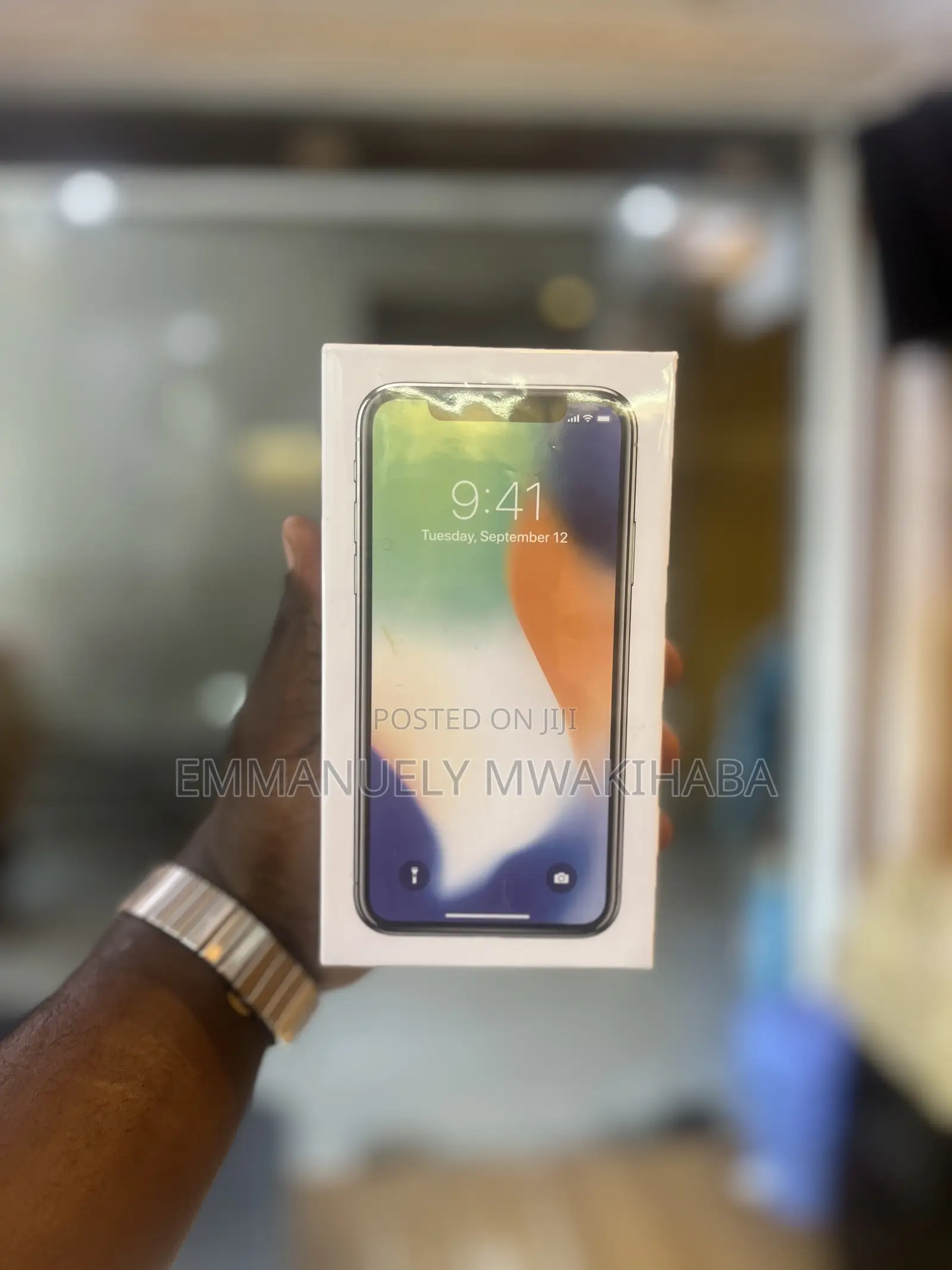 New Apple iPhone X 64 GB Black