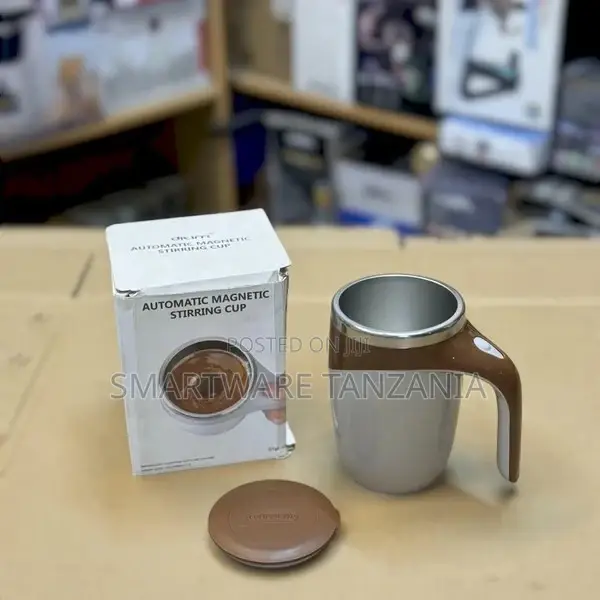 Self Stirring Mug, Electric Mixing Cup Magnetic Stirring Cup