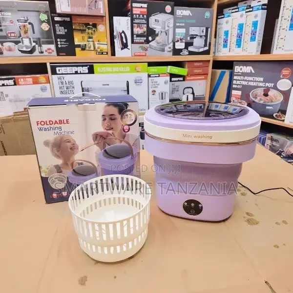 Foldable Bucket Washer For Baby Clothes Underwear Spin Dryer
