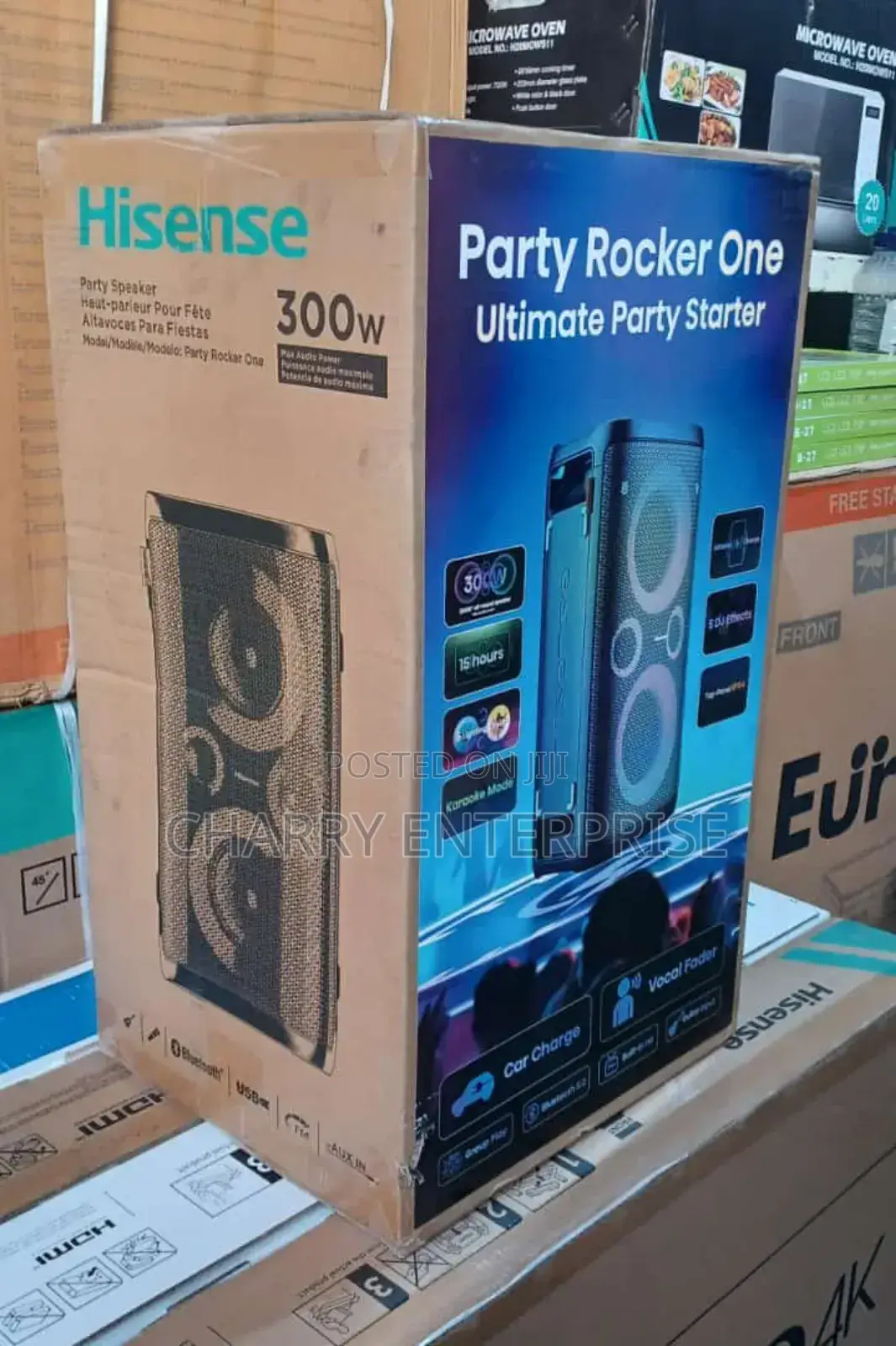 HISENSE Portable PARTY ROCKER Rechargeable Speaker300w