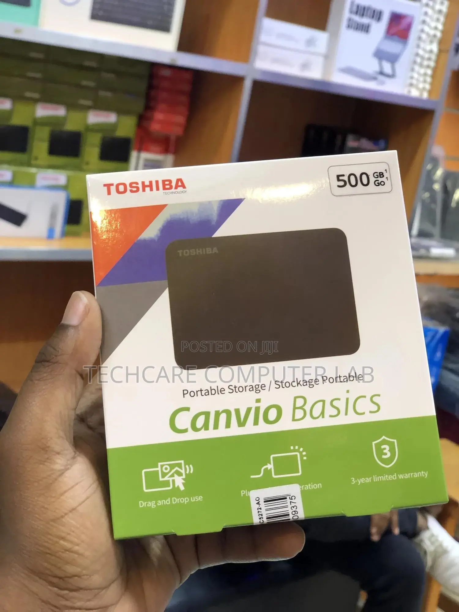 Toshiba External 500gb