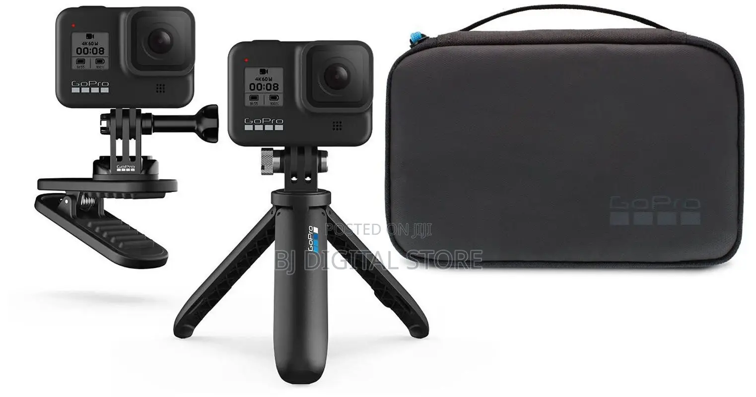 Travel Kit (Shorty + Magnetic Swivel Clip + Camera Case