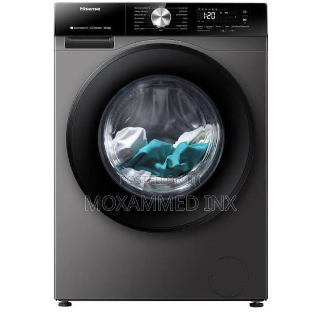 Hisense W/Machine Wf3s1043bt 10kg Titanium Inverter Jet Wash