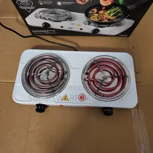 RAF Home Double Hot Plate - Twin Cooktop, 2000W Power