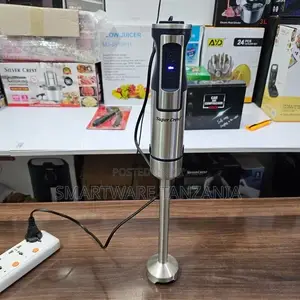 Immersion Blender, Stainless Steel Blades, Hand Mixer