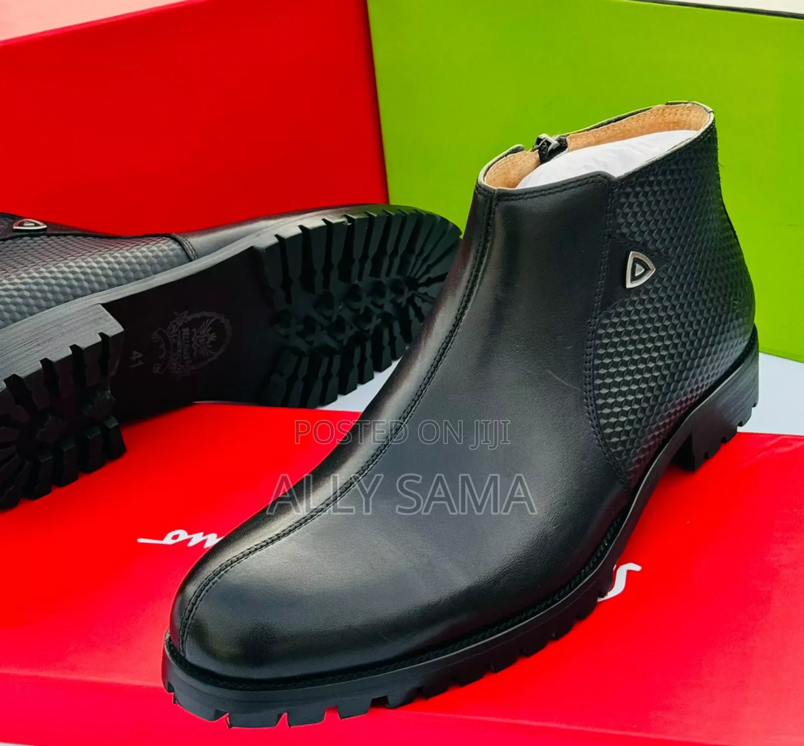Mens Boots Bellionaire Material Leather Original