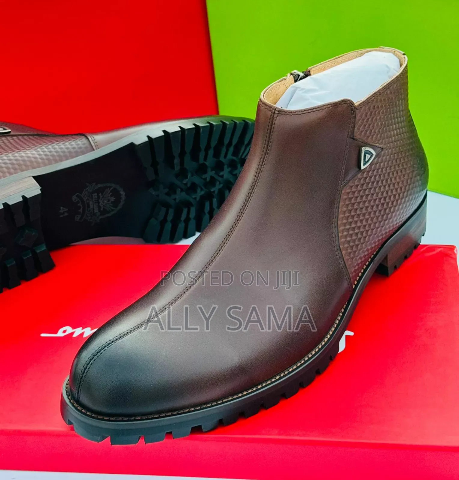 Mens Boots Bellionaire Material Leather Original