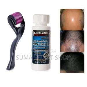 Minoxidil 5%+Derma Roller.(FREE DELIVERY )