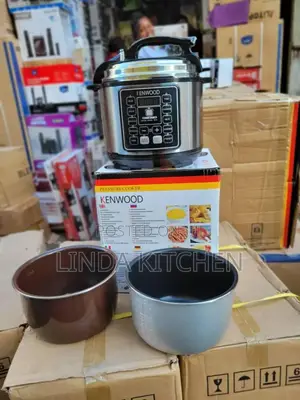 Kenwood Pressure Cooker 6lts With 2 Sufuria