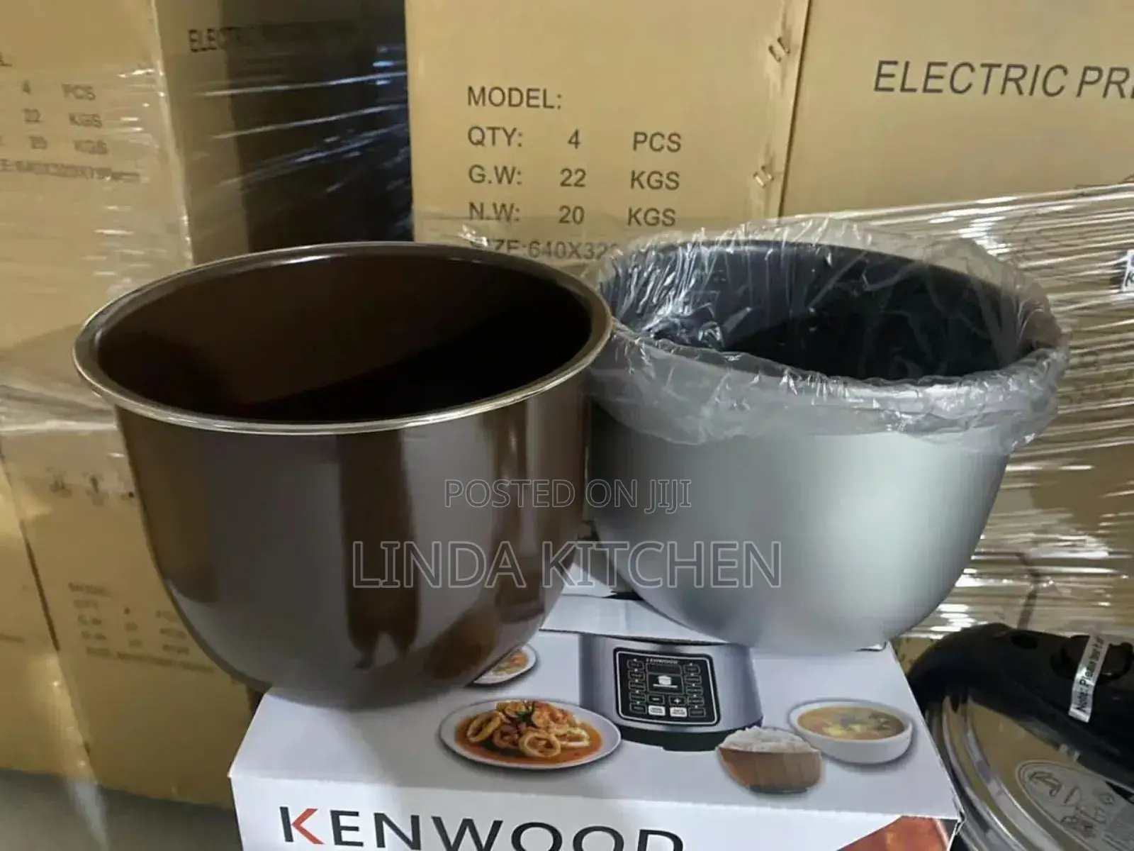 Kenwood Pressure Cooker 6lts With 2 Sufuria