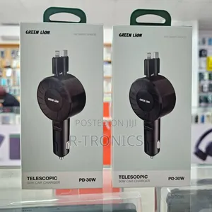 Greenlion Telescopic 50watts Car Charger