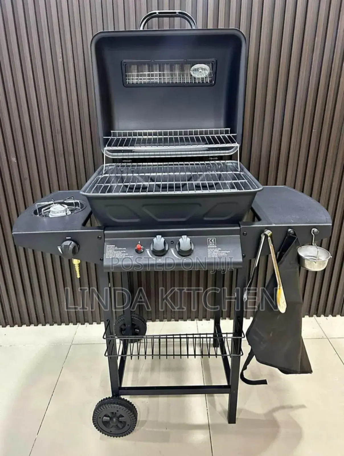 Decakila Double Burner Barbeque Gas Grill