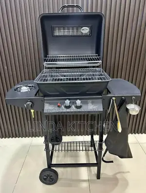 Decakila Double Burner Barbeque Gas Grill
