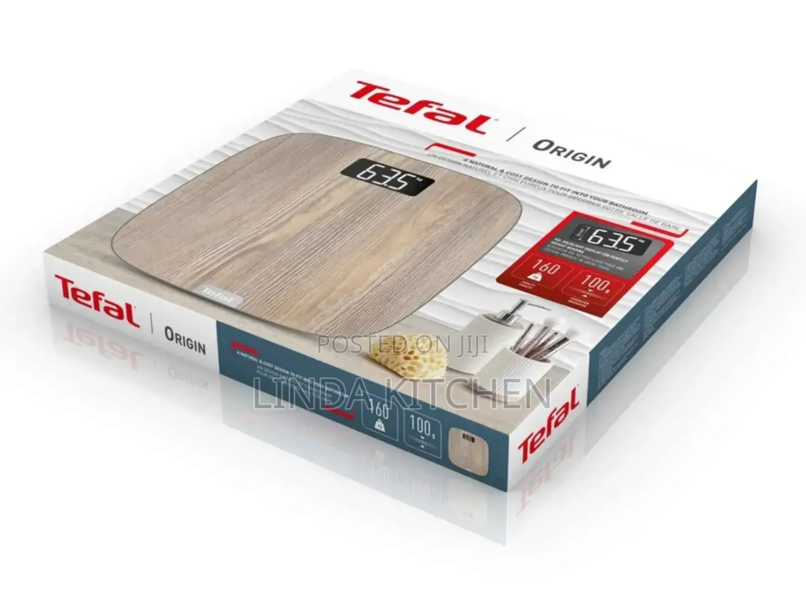 Tefal Orginal Bathroom Scale Digital 160kg