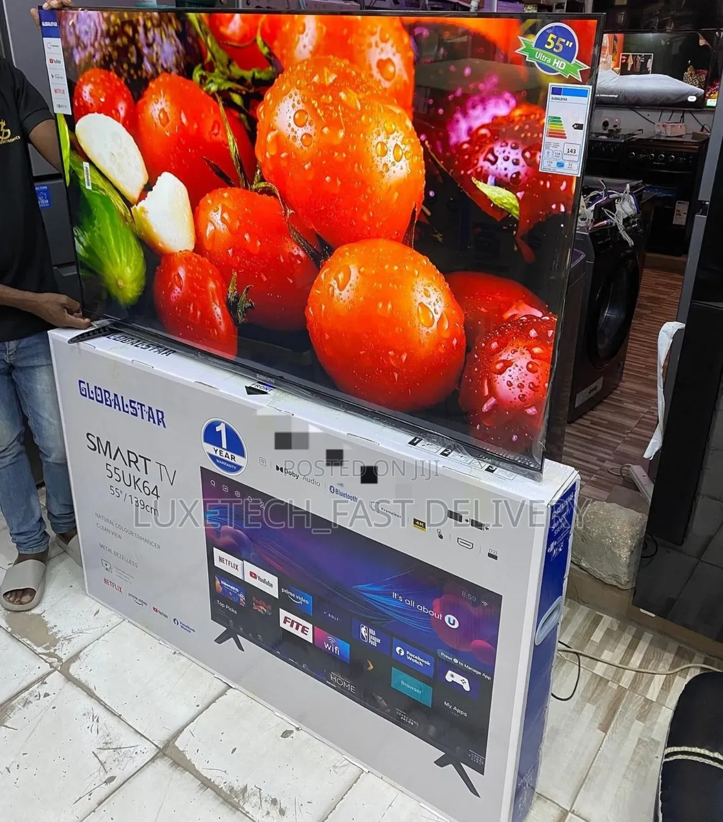 Global Star 55 Inches Smart Uhd Tv
