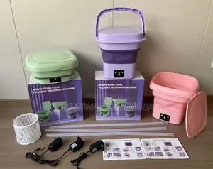 Portable Small Foldable Washing Machine With Spin Dryer