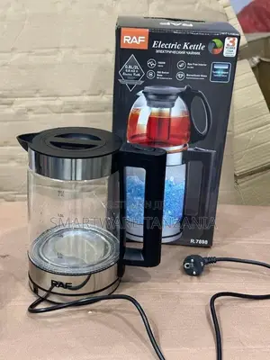 2L Electric Kettle With 0.8L Steam Tea Pot, 2 In 1 Kettle