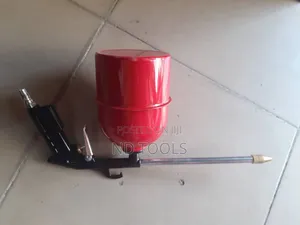 Spray Gun Red Bottom Tank