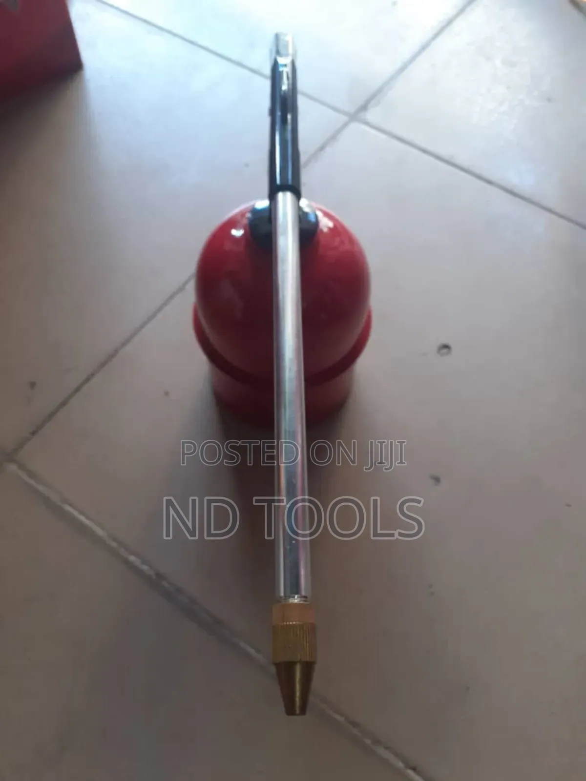 Spray Gun Red Bottom Tank