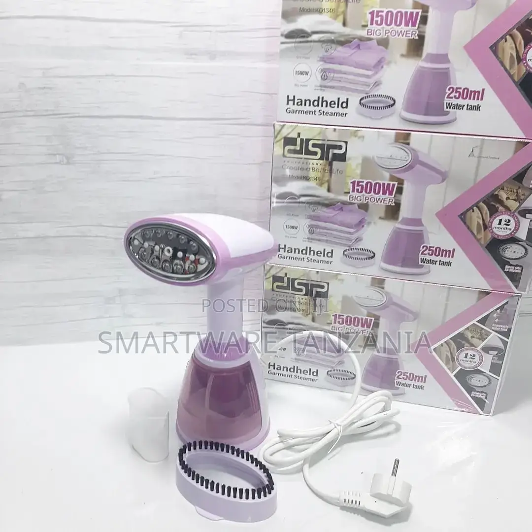 Steamer For Clothes Portable Handheld Design Removes Wrinkle