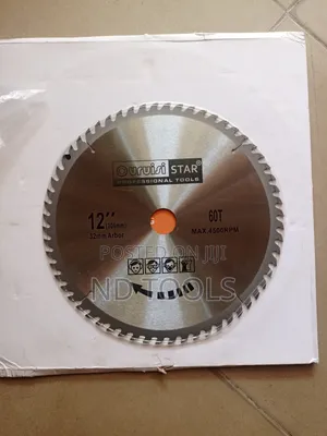12" Wood Circular Saw Blade 60T