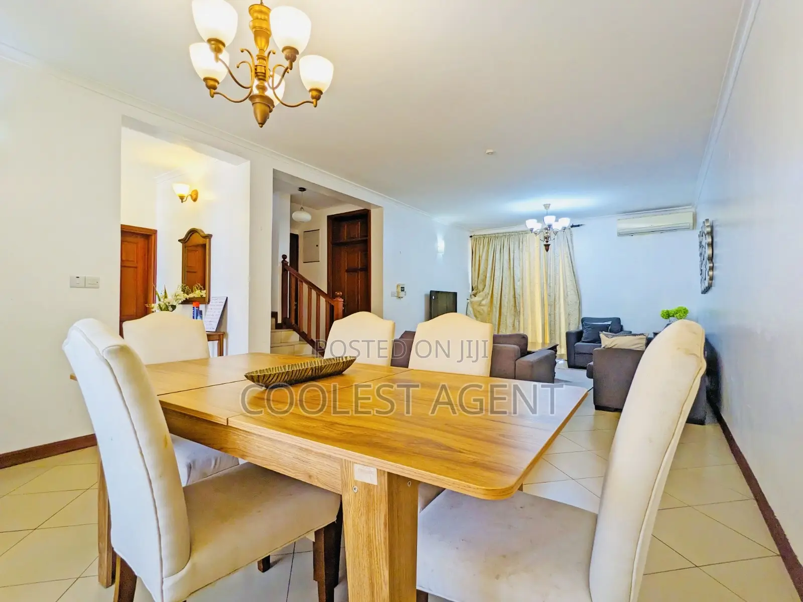 Furnished 3bdrm Villa in Mbezibeach, Kinondoni for rent