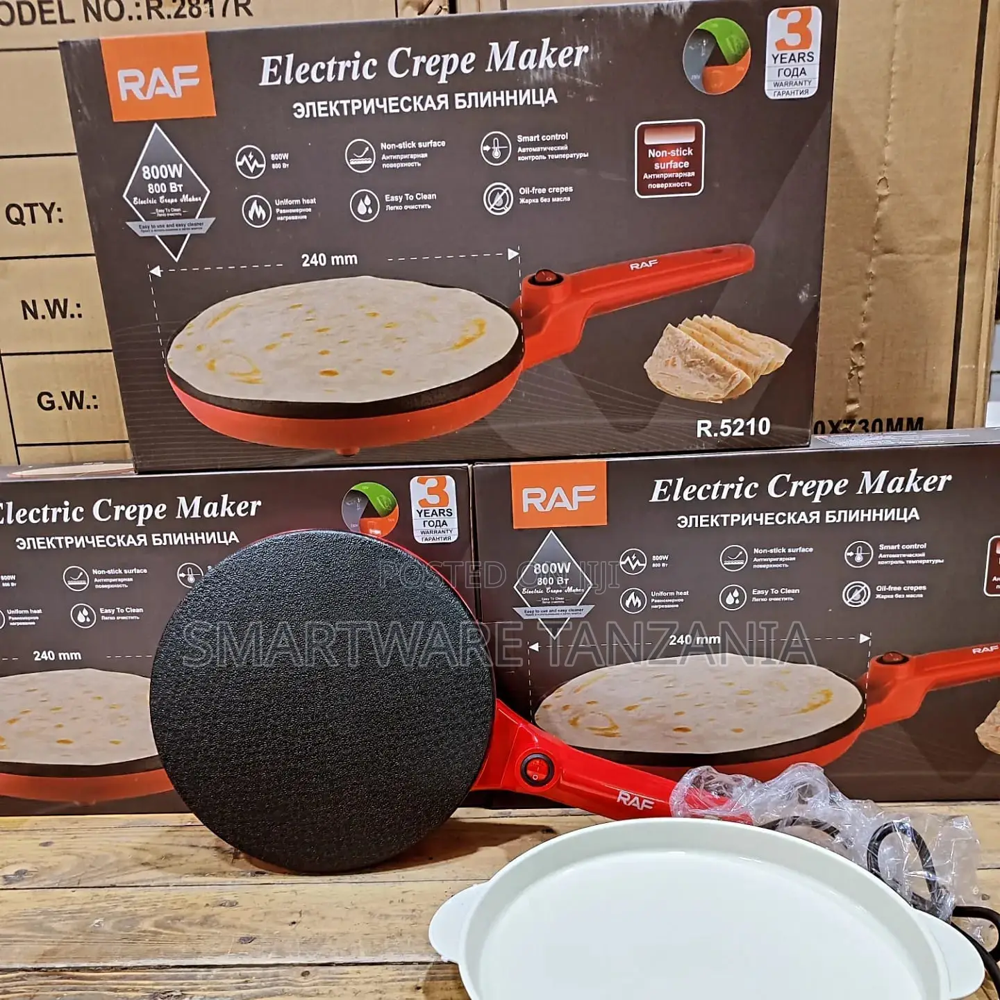 Crepe Maker With Handle, Electric Crepe Maker Machine