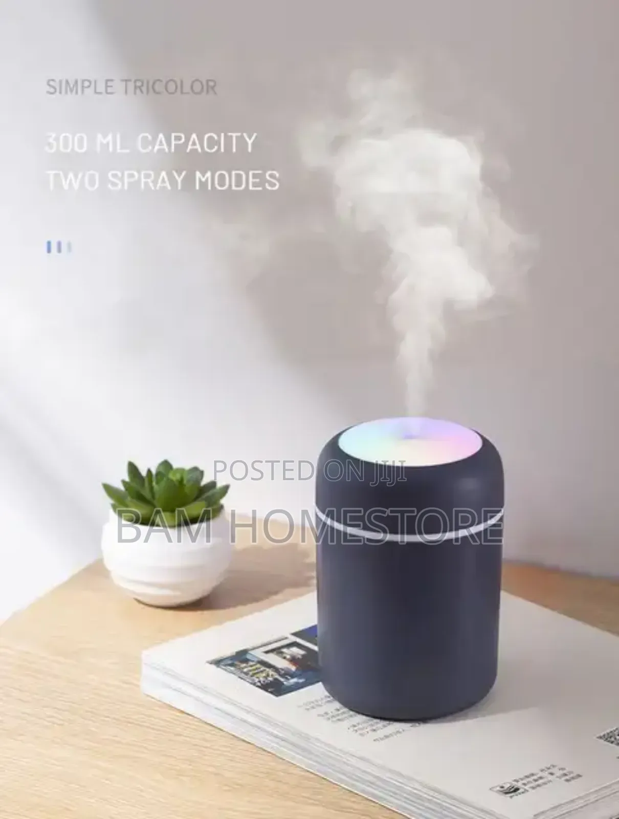 Aromatherapy Humidifier/Diffuser + Essential Oil