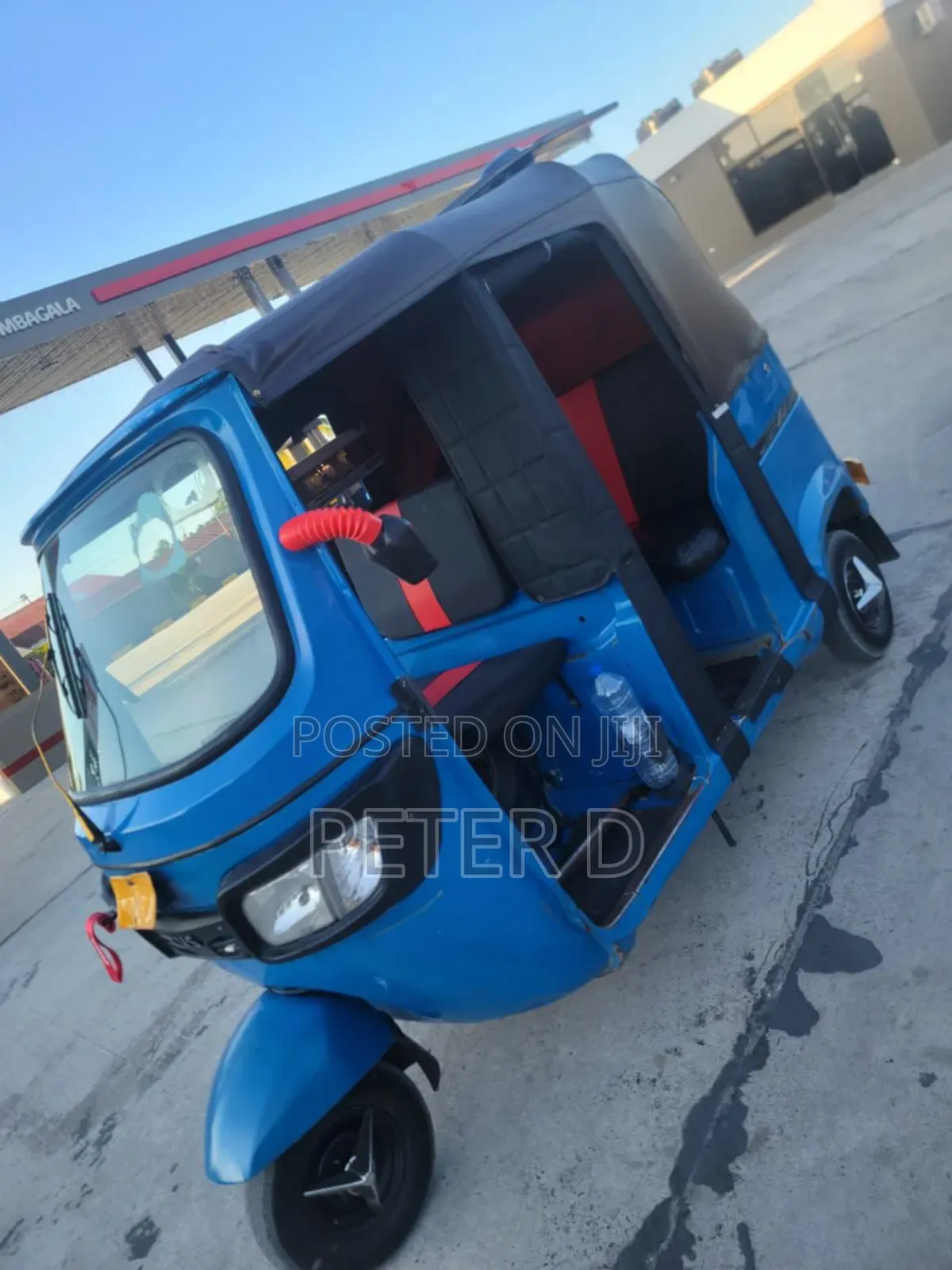 New TVS King Deluxe Plus iTouch Start 2023 Blue