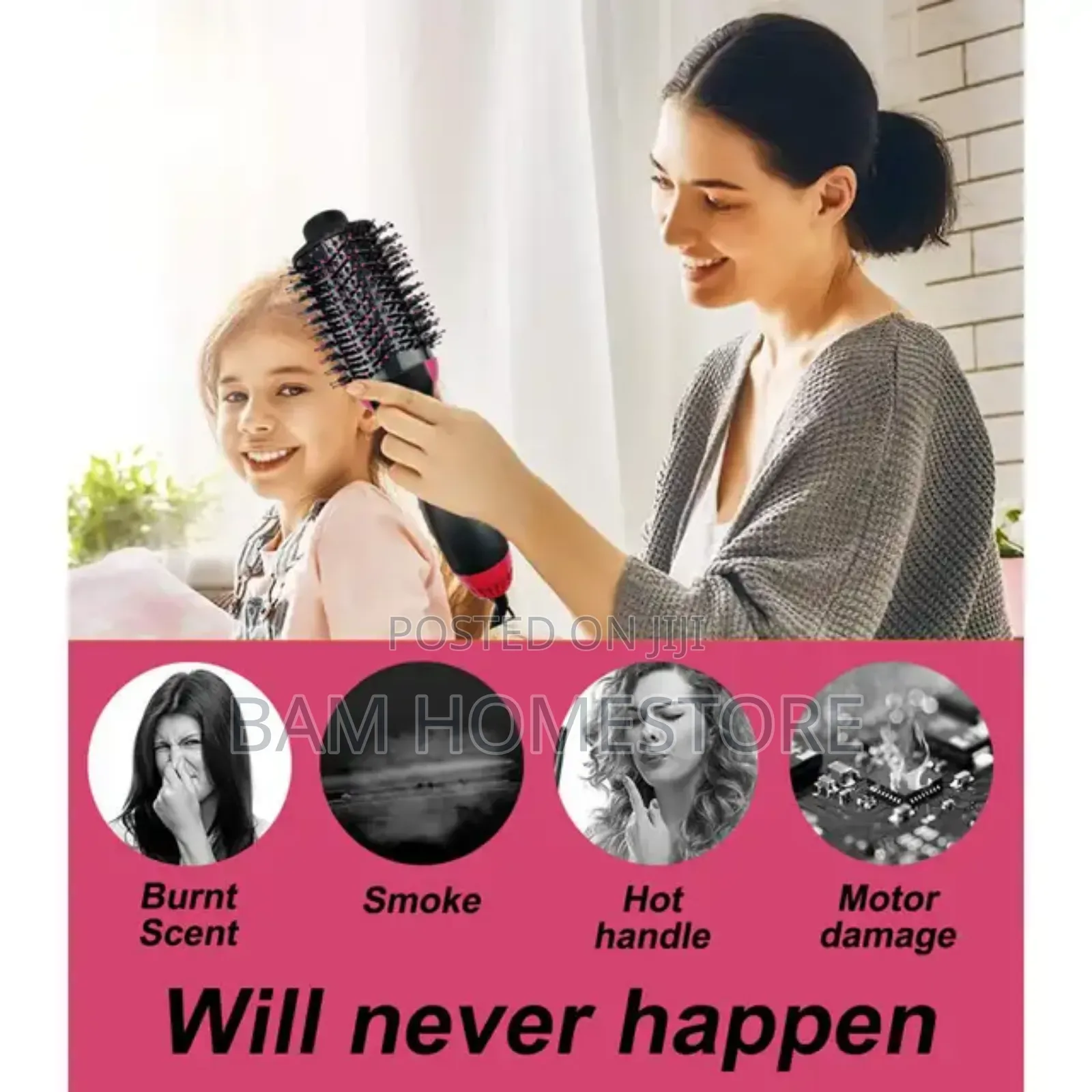 Hot Hair Brush Comb( Kitana Cha Umeme)