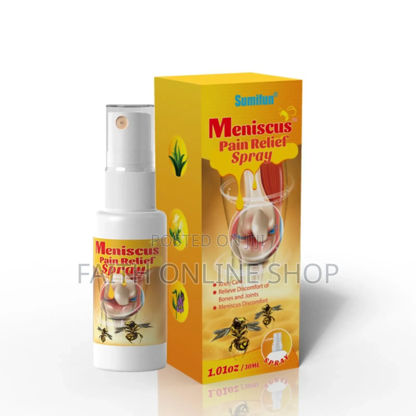 Bee Venom Meniscus Pain Relief Spray Arthritis Joint Knee