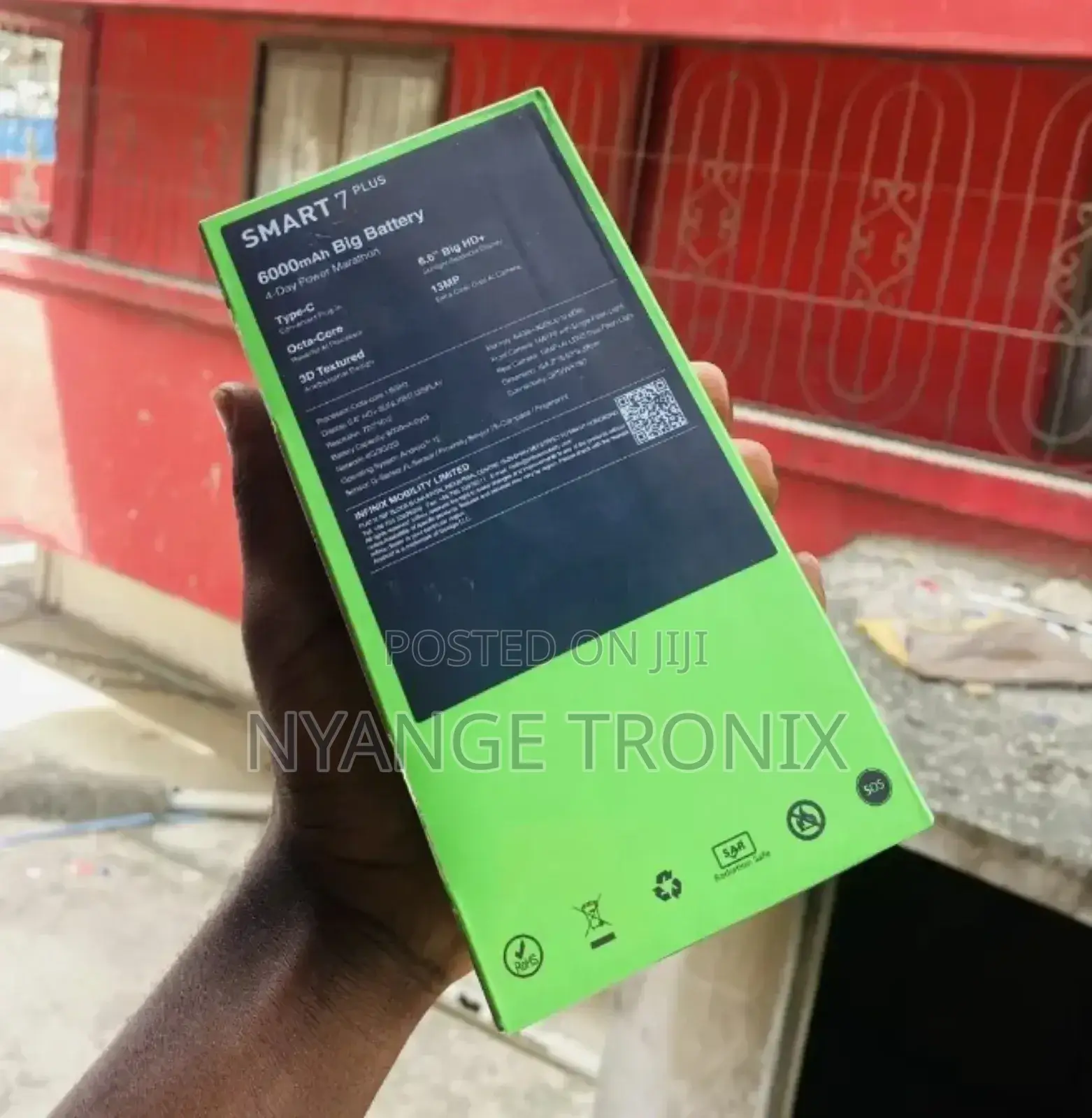 New Infinix Smart 7 Plus 64 GB