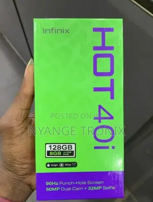 New Infinix Hot 40i 128 GB